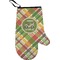 Golfer's Plaid Personalized Oven Mitt