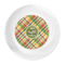Golfer's Plaid Plastic Party Dinner Plates - Approval