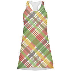 Golfer's Plaid Racerback Dress - Medium