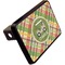 Golfer's Plaid Rectangular Trailer Hitch Cover - 2" (Personalized)
