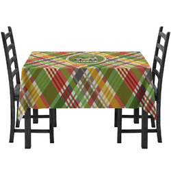 Golfer's Plaid Tablecloth (Personalized)