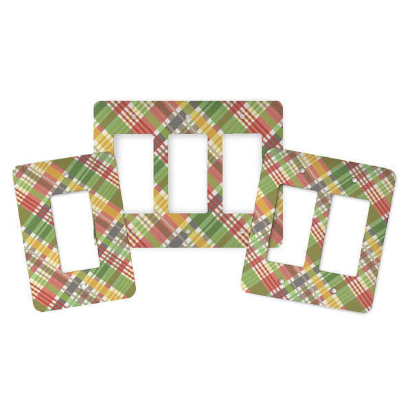 Golfer's Plaid Rocker Light Switch Covers - Parent - ALL VARIATIONS