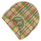 Golfer's Plaid Round Linen Placemats - MAIN (Double-Sided)