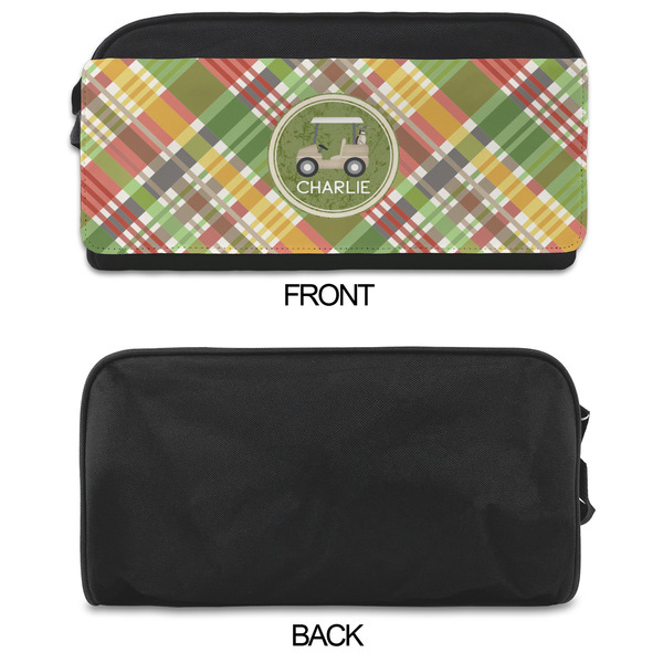 Golfer's Plaid Shoe Bags - APPROVAL