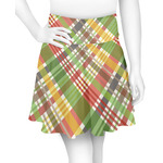 Golfer's Plaid Skater Skirt