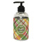 Golfer's Plaid Plastic Soap / Lotion Dispenser (8 oz - Small - Black) (Personalized)