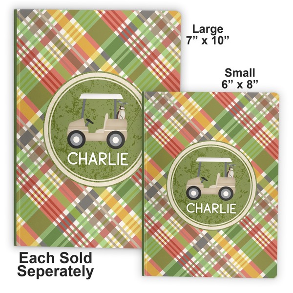 Golfer's Plaid Soft Cover Journal - Compare