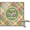 Golfer's Plaid Square Table Top