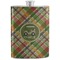 Golfer's Plaid Stainless Steel Flask