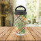 Golfer's Plaid Stainless Steel Travel Cup Lifestyle
