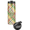 Golfer's Plaid Stainless Steel Skinny Tumbler (Personalized)