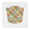 Golfer's Plaid Decorative Paper Napkins (Personalized)
