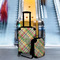 Golfer's Plaid Suitcase Set 4 - IN CONTEXT