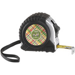 Golfer's Plaid Tape Measure (Personalized)