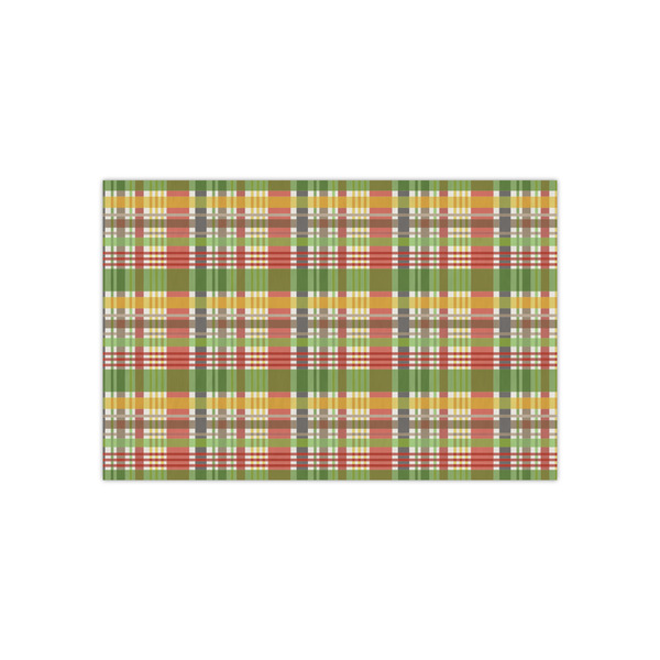 Custom Golfer's Plaid Small Tissue Papers Sheets - Heavyweight