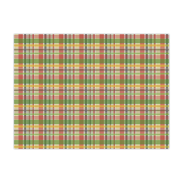 Custom Golfer's Plaid Large Tissue Papers Sheets - Lightweight