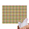 Golfer's Plaid Tissue Paper Sheets - Main