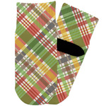 Golfer's Plaid Toddler Ankle Socks