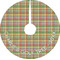 Golfer's Plaid Tree Skirt (Personalized)