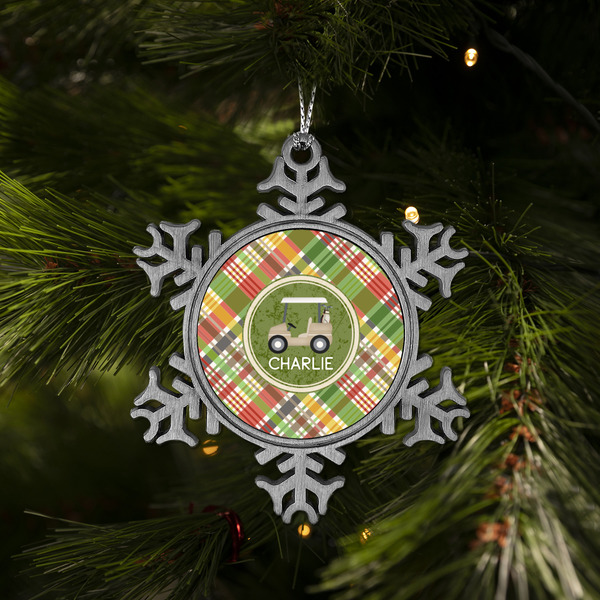 Golfer's Plaid Vintage Snowflake - (LIFESTYLE)
