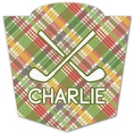 Golfer's Plaid Graphic Decal - Small (Personalized)