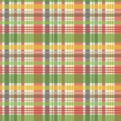 Golfer's Plaid Wallpaper & Surface Covering (Water Activated 24"x 24" Sample)