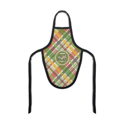 Golfer's Plaid Bottle Apron (Personalized)