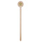 Golfer's Plaid Wooden 7.5" Stir Stick - Round - Single Stick