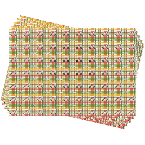 Golfer's Plaid Wrapping Paper - 5 Sheets Approval
