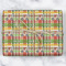 Golfer's Plaid Wrapping Paper Roll - Matte - Wrapped Box