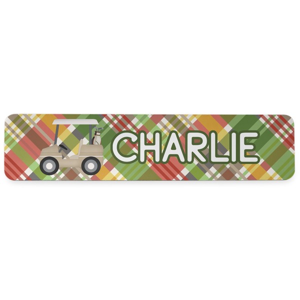 Golfer's Plaid Wrist Rest - Apvl