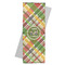Golfer's Plaid Yoga Mat Towel (Personalized)