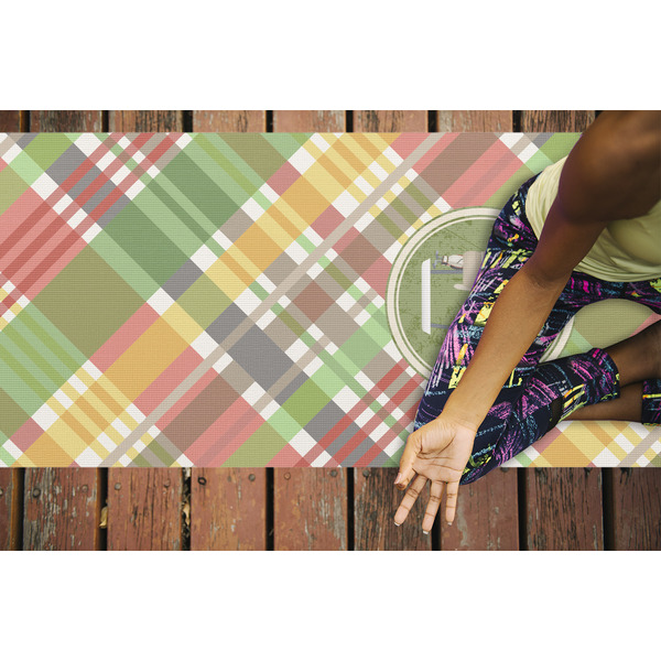 Golfer's Plaid Yoga Mats - LIFESTYLE