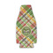 Golfer's Plaid Zipper Bottle Cooler (Personalized)