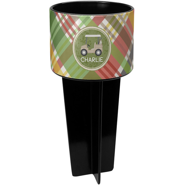 Golfer's Plaid spiker_black_apvl