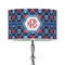 Knitted Argyle & Skulls 12" Drum Lamp Shade - Poly-film (Personalized)