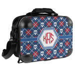 Knitted Argyle & Skulls Hard Shell Briefcase - 15" (Personalized)