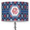 Knitted Argyle & Skulls Drum Lamp Shade (Personalized)