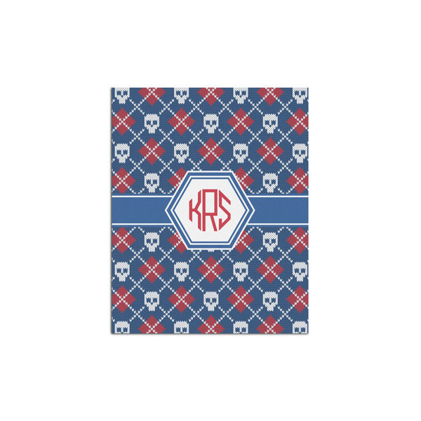 Custom Knitted Argyle & Skulls Posters - Matte - 16x20 (Personalized)