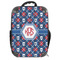 Knitted Argyle & Skulls 18" Hard Shell Backpack (Personalized)