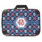 Knitted Argyle & Skulls Hard Shell Briefcase - 18" (Personalized)