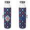 Knitted Argyle & Skulls 20oz Water Bottles - Full Print - Approval