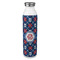 Knitted Argyle & Skulls 20oz Stainless Steel Water Bottle - Full Print (Personalized)