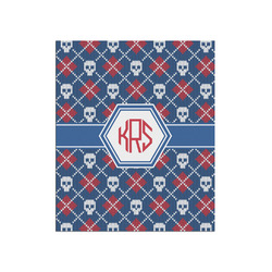 Knitted Argyle & Skulls Poster - Matte - 20x24 (Personalized)