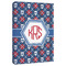 Knitted Argyle & Skulls 20x30 - Canvas Print - Angled View