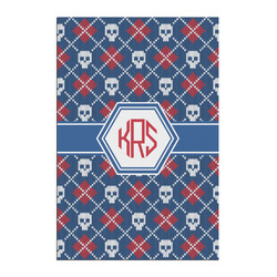 Knitted Argyle & Skulls Posters - Matte - 20x30 (Personalized)