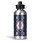 Knitted Argyle & Skulls Water Bottle - Aluminum - 20 oz (Personalized)