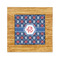 Knitted Argyle & Skulls Bamboo Trivet with Ceramic Tile Insert (Personalized)