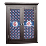 Knitted Argyle & Skulls Cabinet Decal - Custom Size (Personalized)