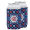 Knitted Argyle & Skulls Can Cooler (12 oz) w/ Monogram